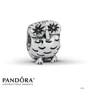 Authentic PANDORA Owl Charm